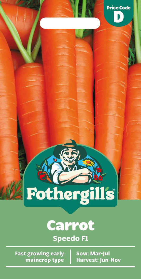 Fothergills Carrot Speedo F1 Seeds