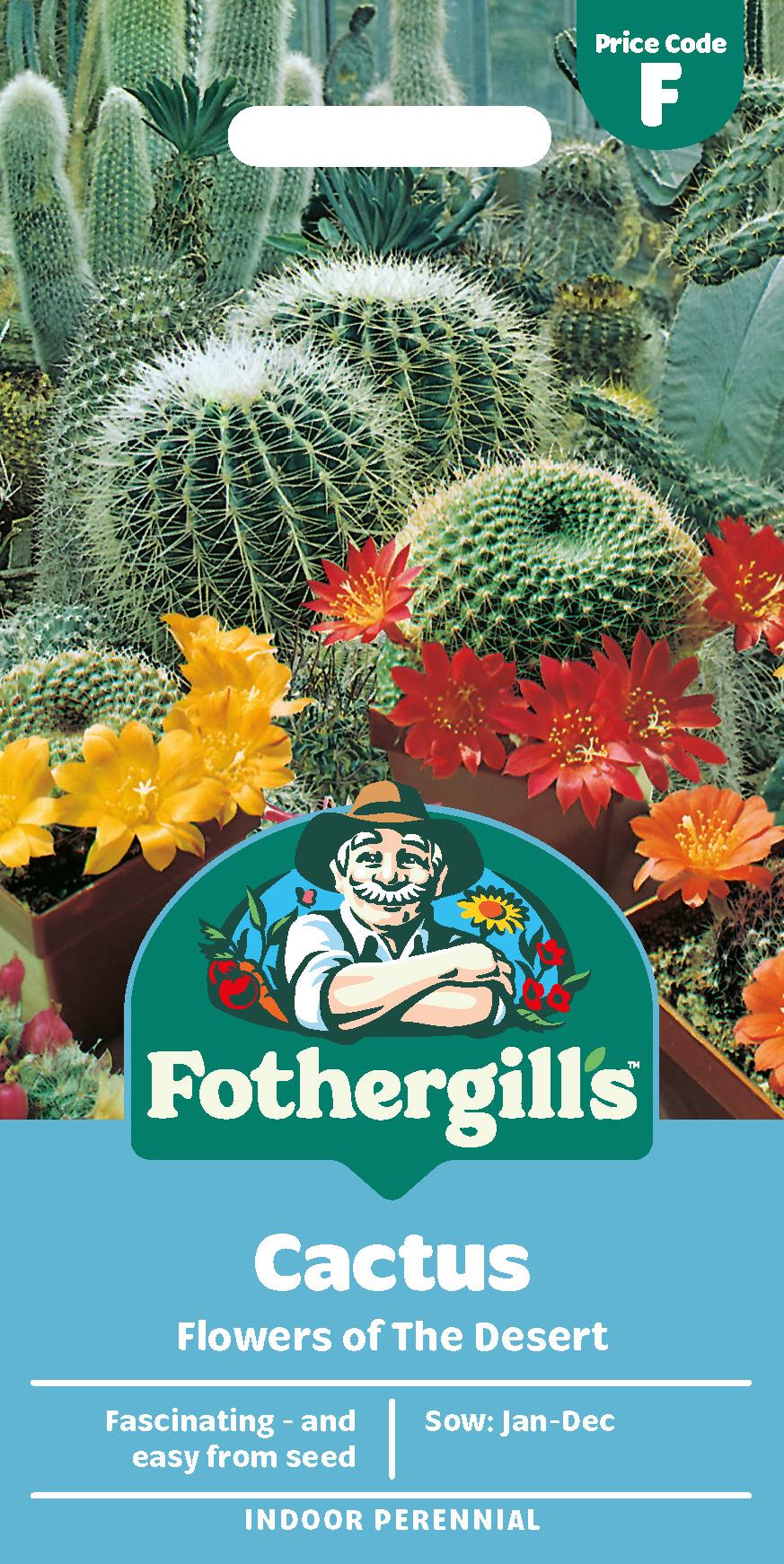 Fothergills Cactus Of The Desert Seeds