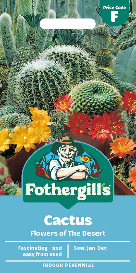 Fothergills Cactus Of The Desert Seeds