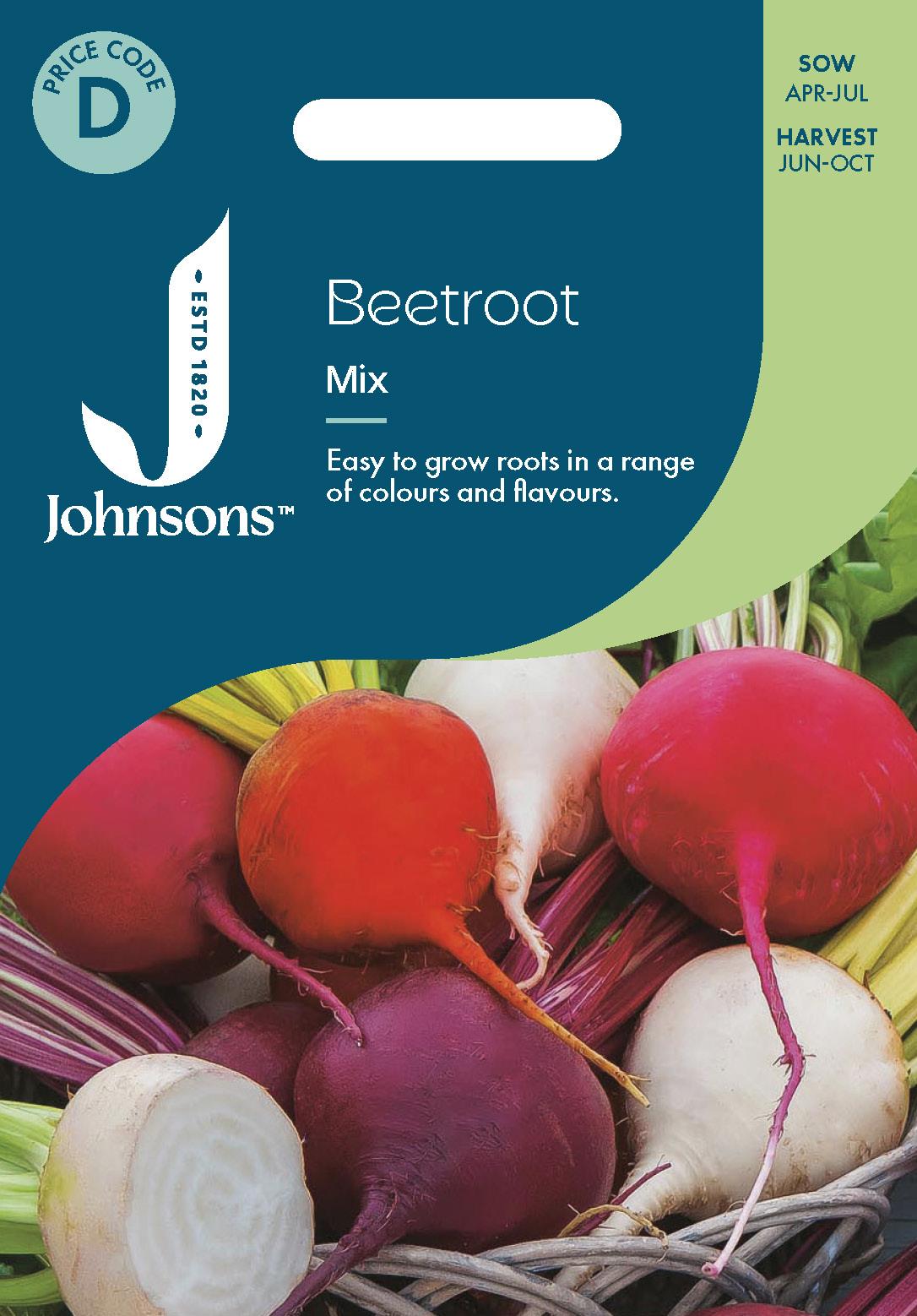 Johnsons - Beetroot Mix - 250 Seeds