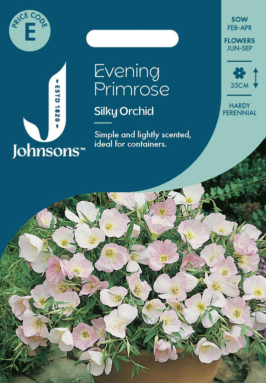 Johnsons - Evening Primrose Silky Orchid - 250 Seeds