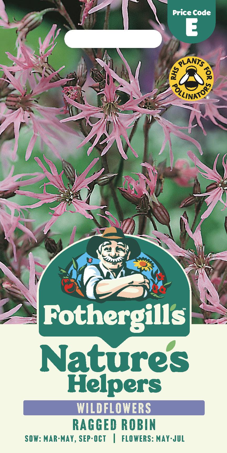 Fothergills Wild flowers Nature Haven Ragged Robin Seeds