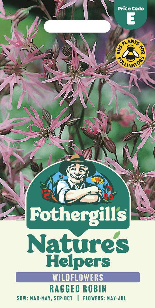 Fothergills Wild flowers Nature Haven Ragged Robin Seeds