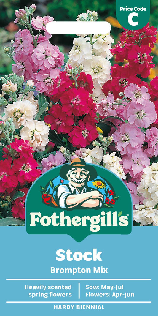 Fothergills Stock Brompton Mix Seeds