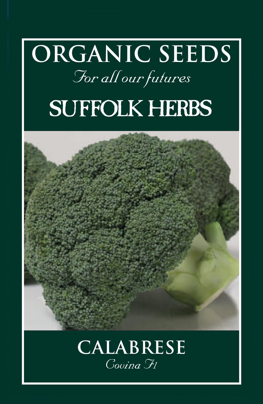 Suffolk Herbs - Organic - Calabrese Covina F1