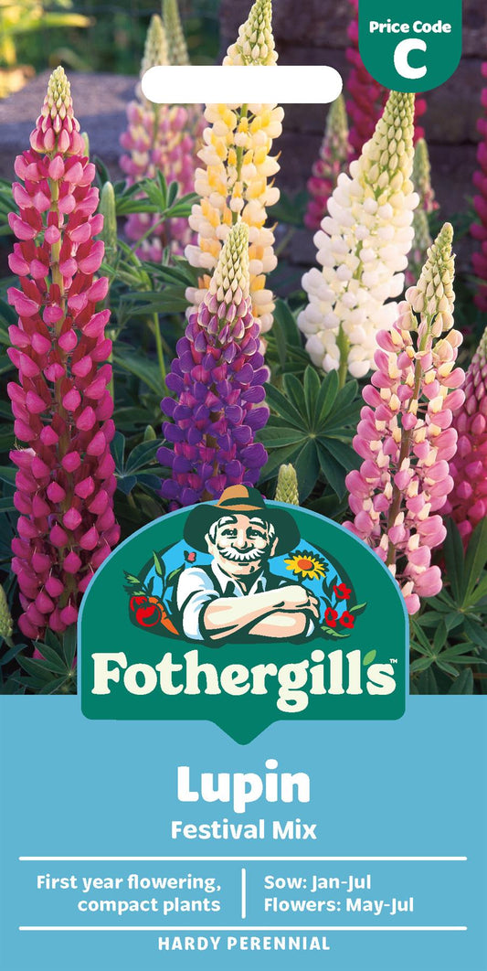 Fothergills Lupin Festival Mix Seeds