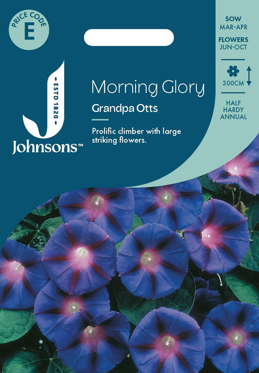 Johnsons - Morning Glory Grandpa Otts - 30 Seeds