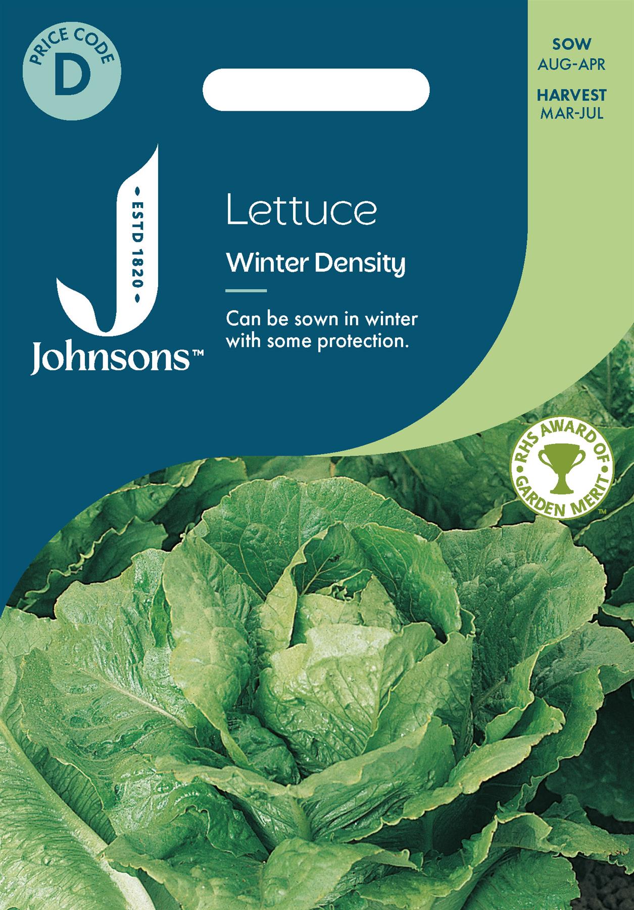 Johnsons - Lettuce Winter Density - 1000 Seeds