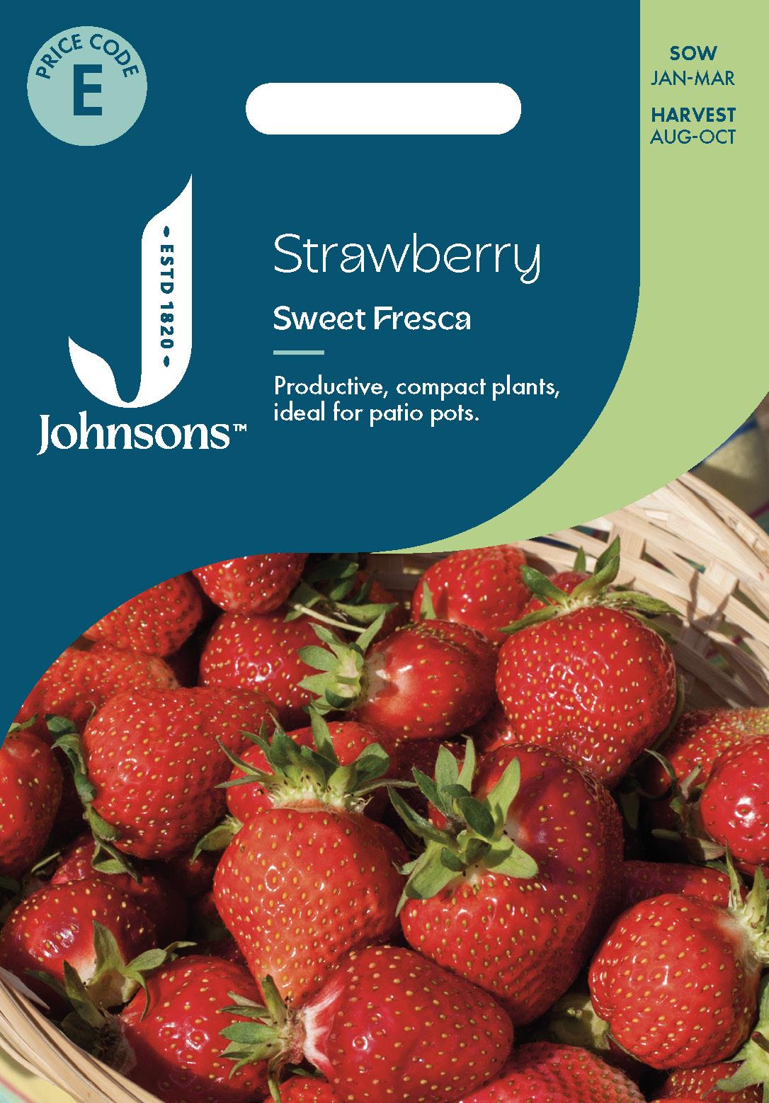 Johnsons - Strawberry Sweet Fresca - 20 Seeds