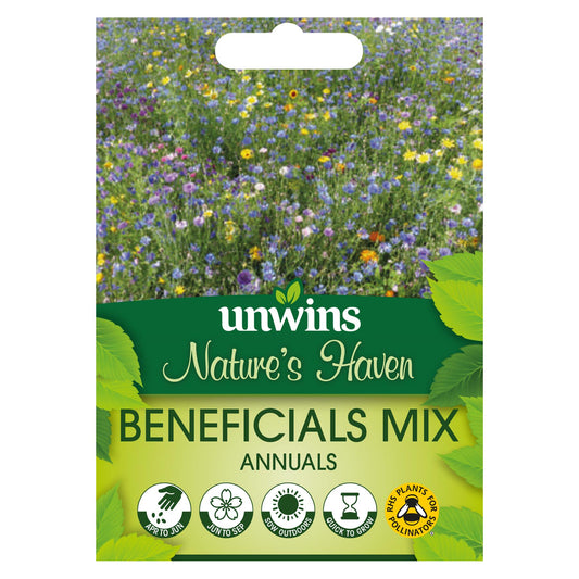 Unwins Flower Flowers for Wildlife Annuals - 4 Seeds