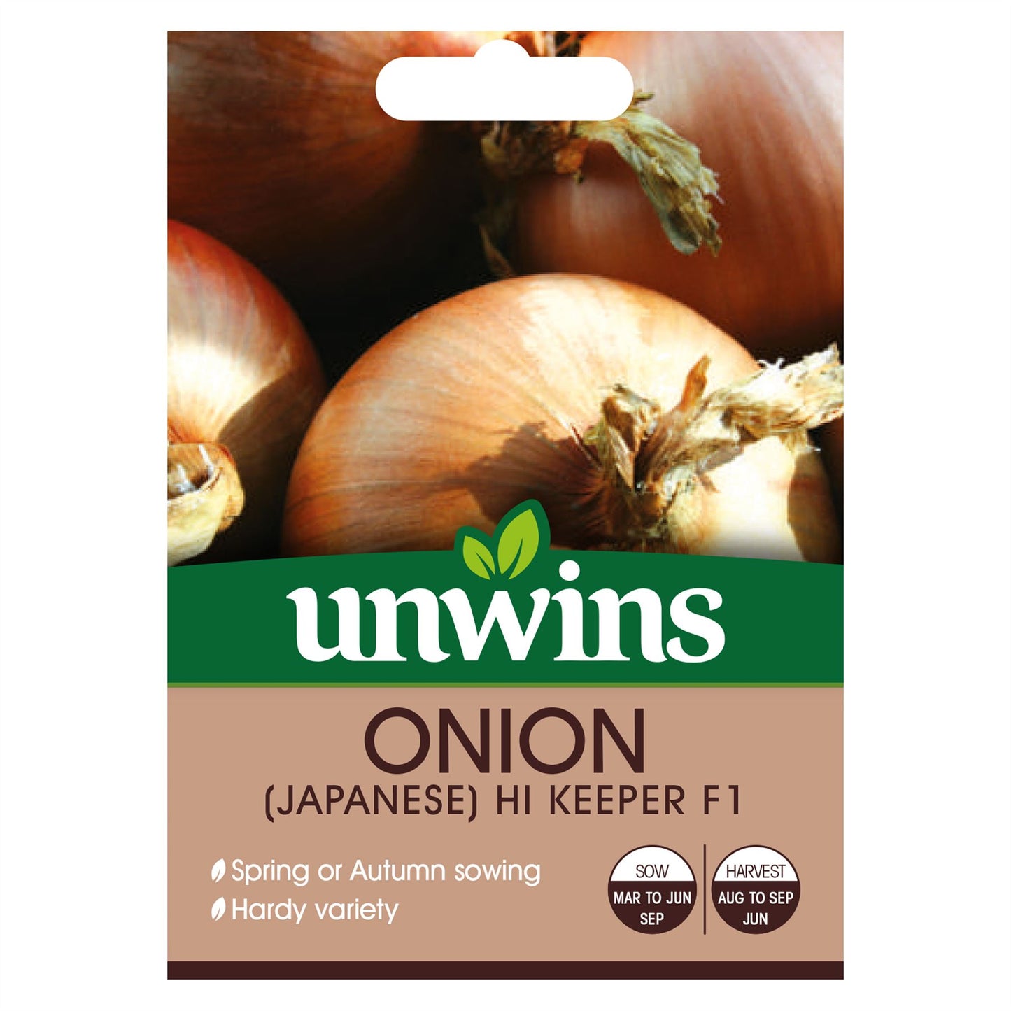 Unwins - Vegetable - Onion Japanese Hi Keeper F1 Seeds