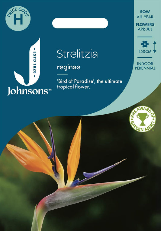 Johnsons - Strelitzia Reginae - 10 Seeds