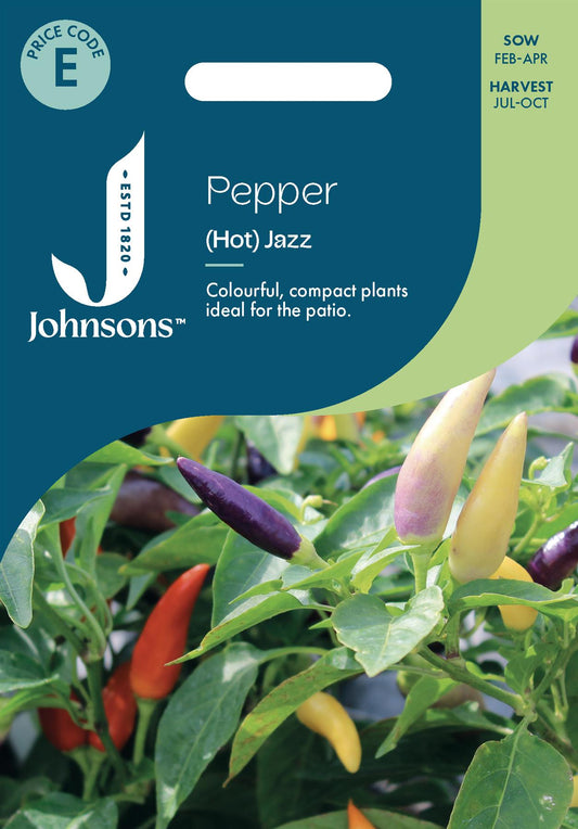 Johnsons - Pepper (hot) Jazz - 10 Seeds