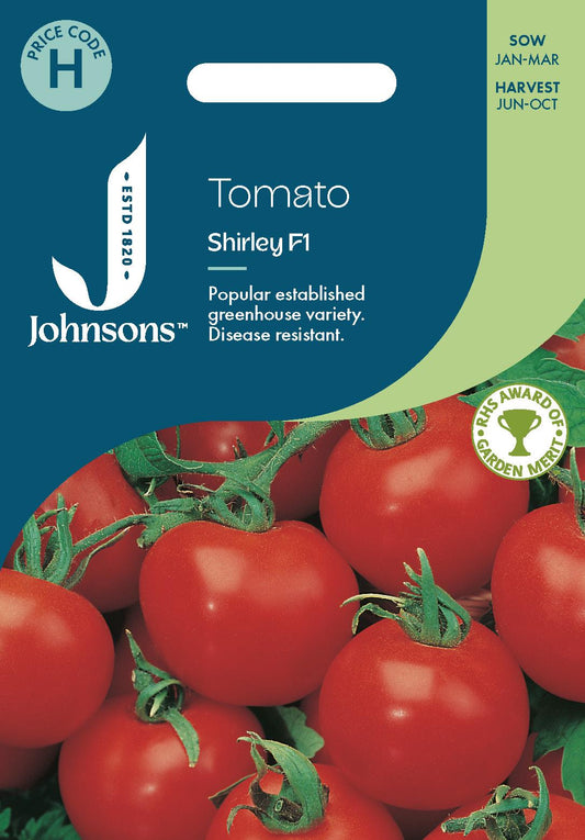 Johnsons - Tomato Shirley F1 - 10 Seeds