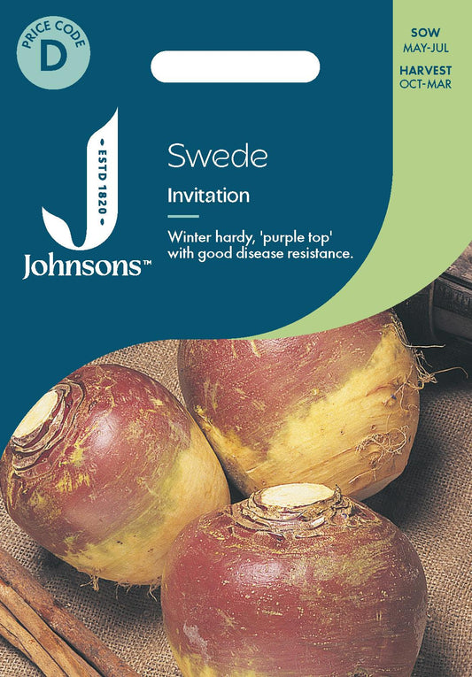 Johnsons - Swede Invitation - 750 Seeds