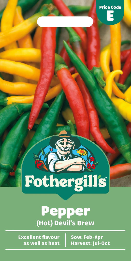 Fothergills Pepper (Hot) Devil'S Brew Seeds