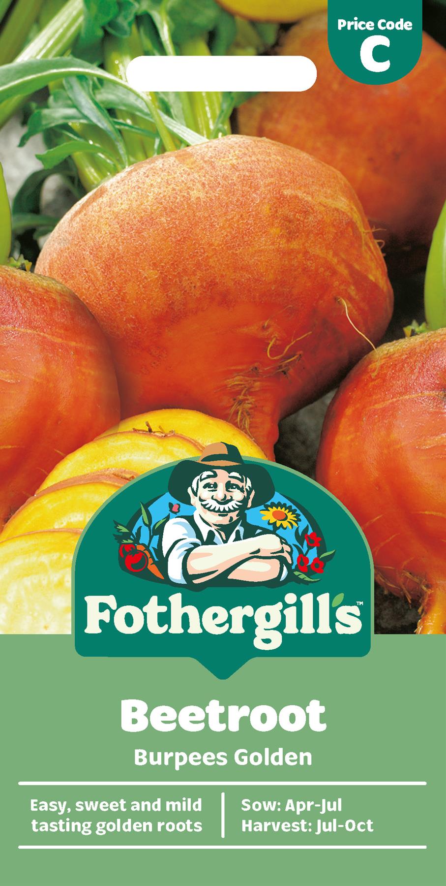 Fothergills Beetroot Burpees Golden Seeds