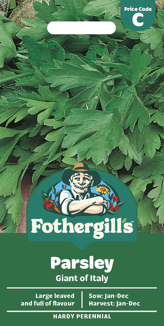Fothergills Herb Parsley Giant Of Italy Seeds