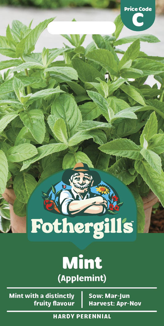Fothergills Herb Mint Applemint Seeds
