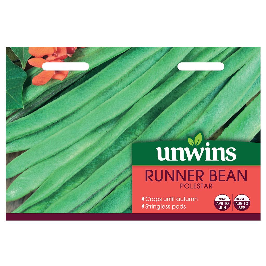 Unwins - Vegetable - Runner Bean Polestar Seeds