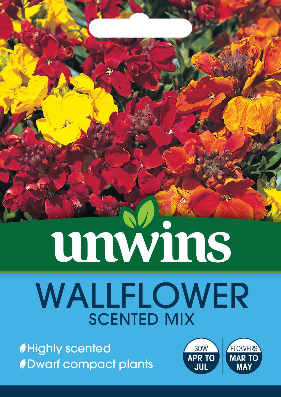 Unwins Wallflower Scented Mix 200 Seeds