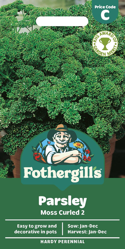 Fothergills Herb Parsley Moss Curled 2 Seeds