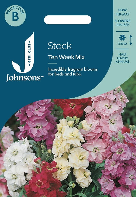 Johnsons - Stock Ten Week Mix - 250 Seeds