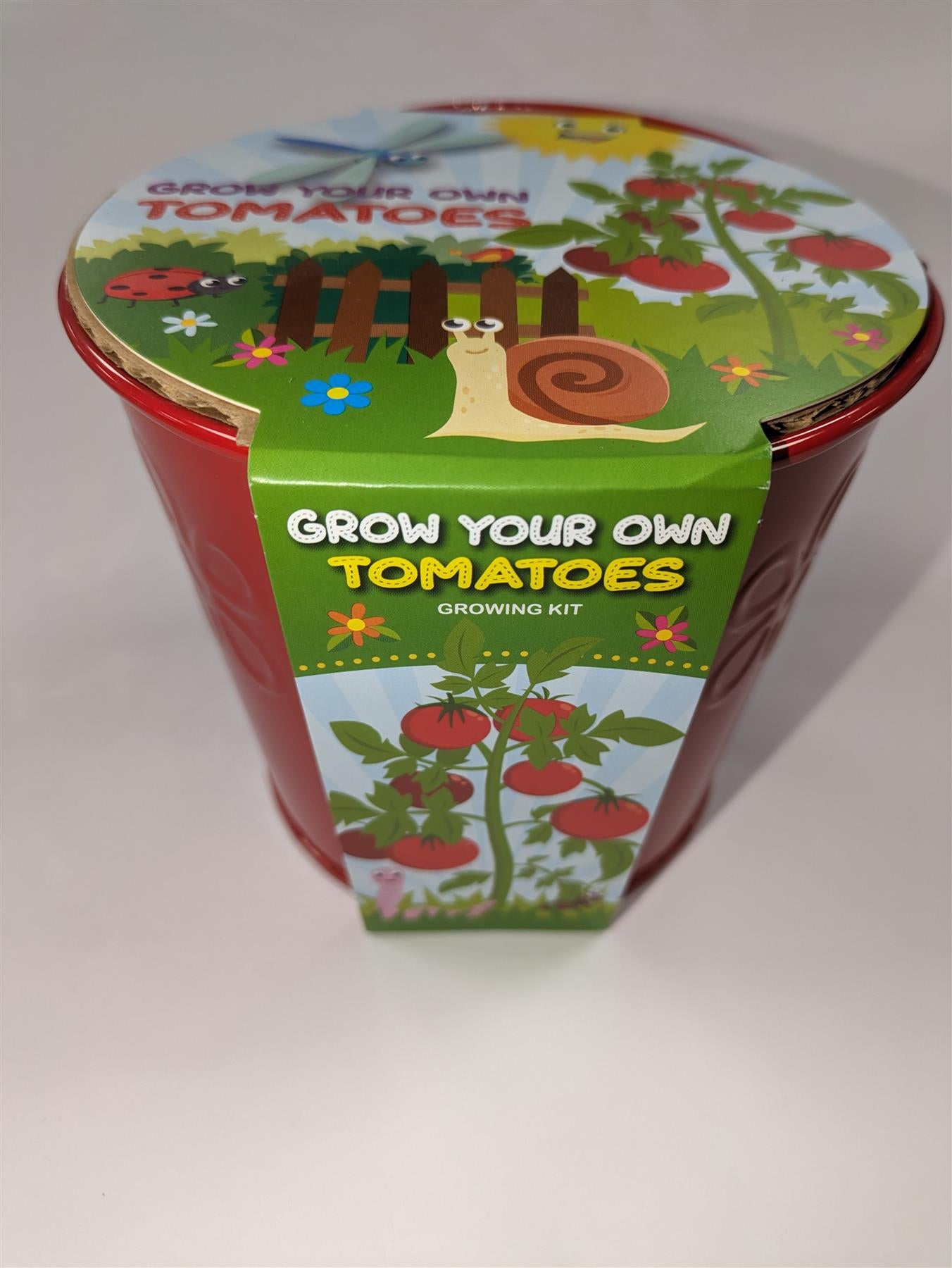 Taylors Bulbs GYO Kids Tomato Planter. Children's Gardening Gift. Seed & Compost Kit.