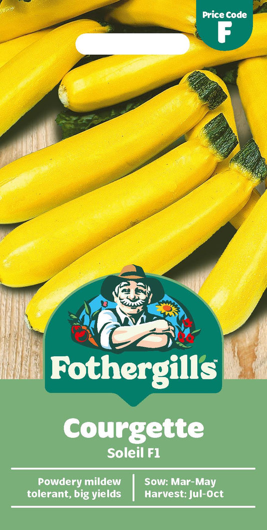 Fothergills Courgette Soleil F1 Seeds