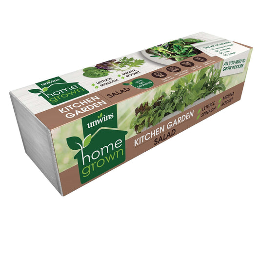 Unwins - Vegetable - Homegrown Salad Kitchen Garden Seeds