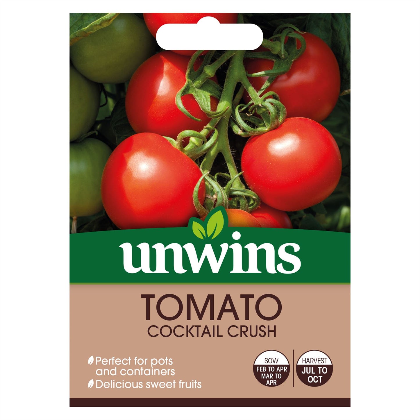 Unwins Tomato Cherry Cocktail Crush Seeds
