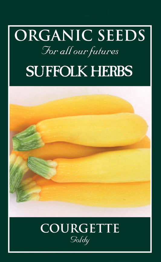 Suffolk Herbs - Organic - Courgette Goldy