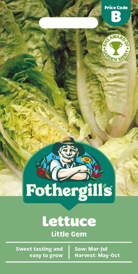 Fothergills Lettuce Little Gem Seeds