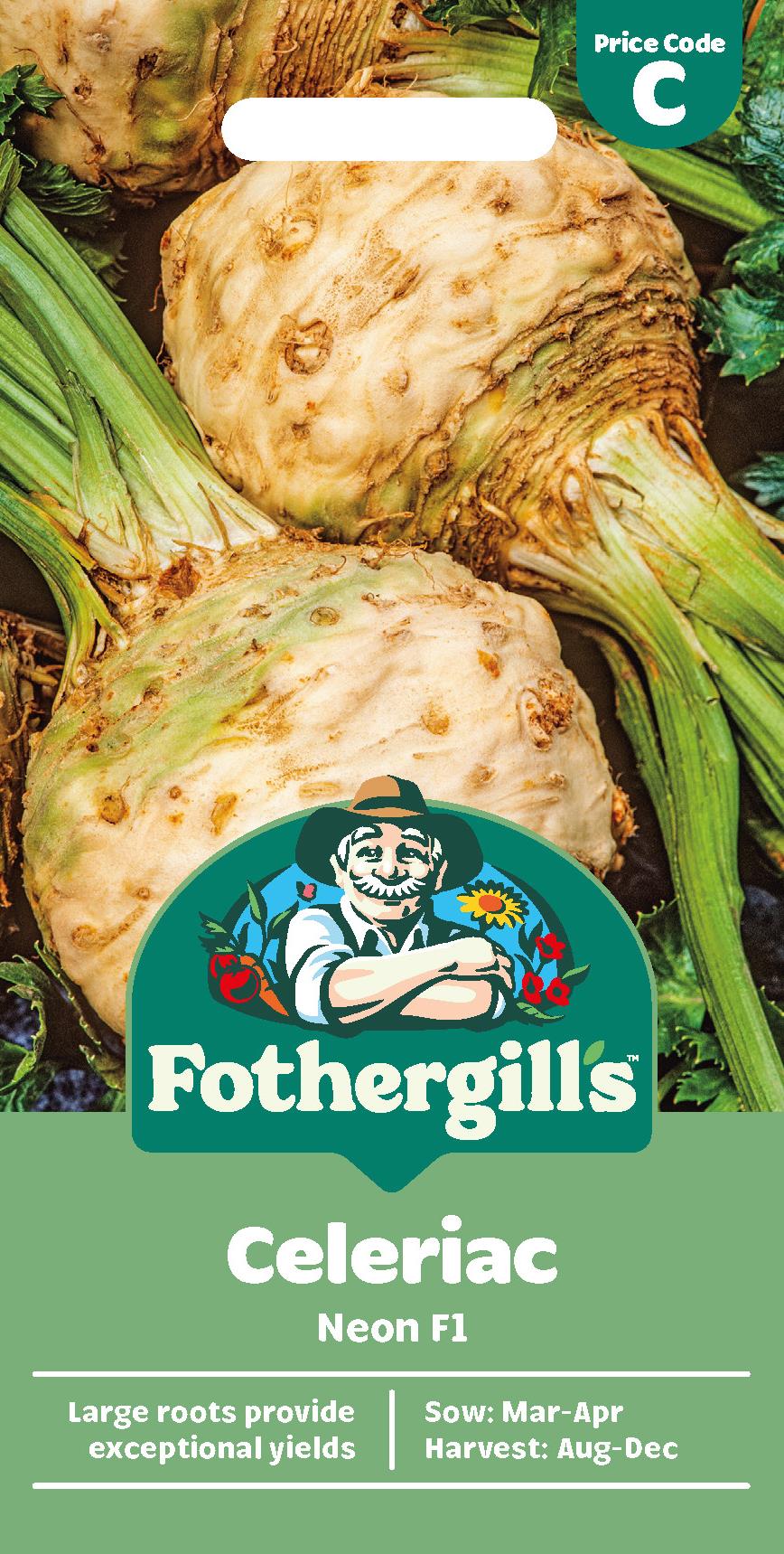 Fothergills Celeriac Neon F1 Seeds