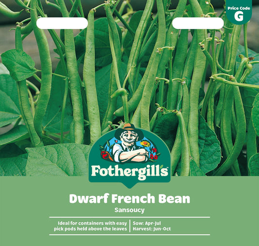 Fothergills Dwarf French Bean Sansoucy Seeds
