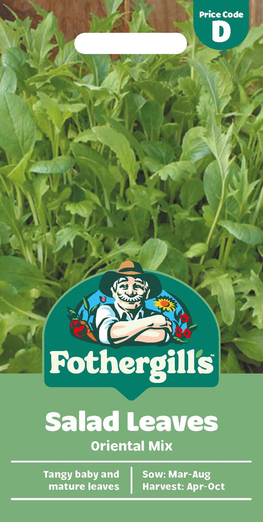 Fothergills Salad Leaves Oriental Mix Seeds