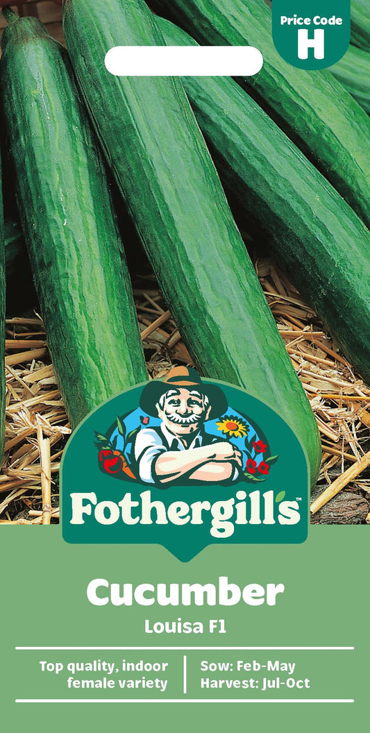 Fothergills Cucumber Louisa F1 Seeds