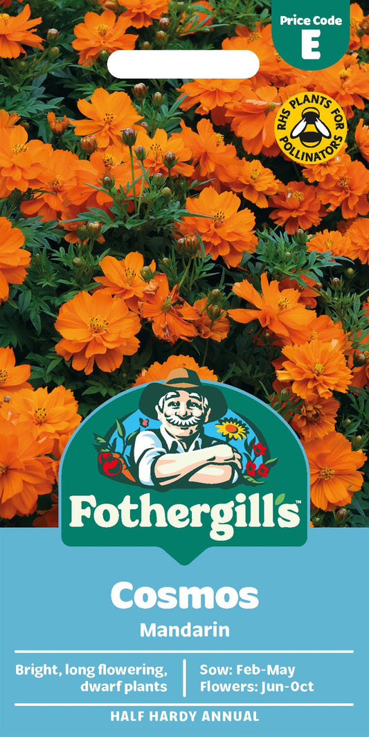 Fothergills Cosmos Mandarin Seeds