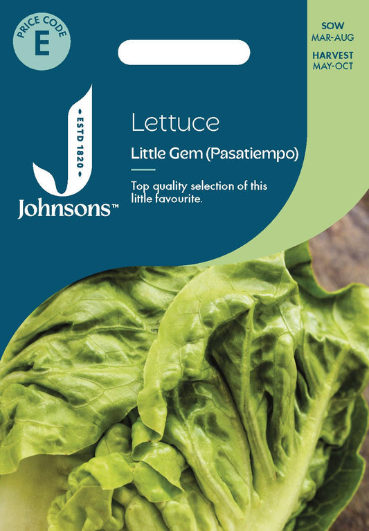 Johnsons - Lettuce Little Gem (pasatiempo) - 500 Seeds