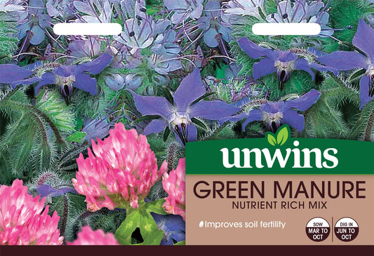 Unwins Green Manure Nutrient Rich Mix 15g Seeds