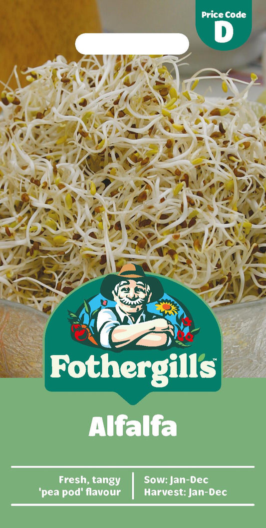 Fothergills Vegetable Alfalfa Seeds
