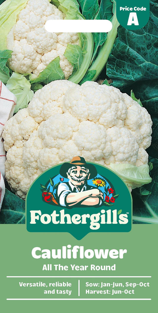 Fothergills Cauliflower All The Year Round Seeds