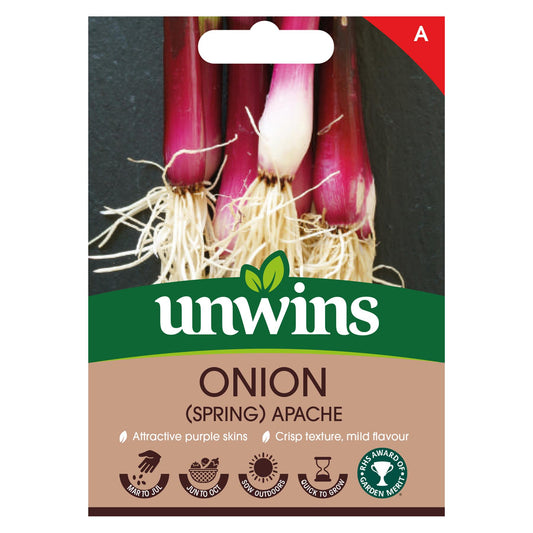 Unwins Vegetable Spring Onion Apache - 300 Seeds