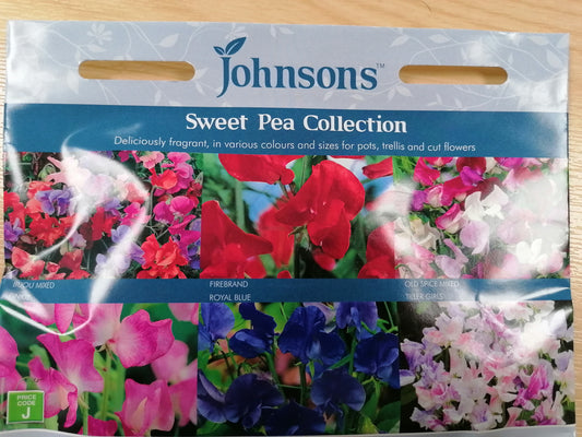 Johnsons Sweet Pea Collection Seeds