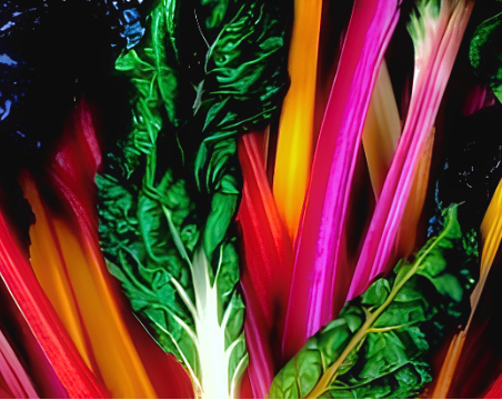 Beet Leaf Chard Bright Lights Seeds