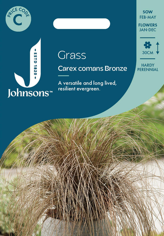 Johnsons - Grass Carex Comans Bronze - 40 Seeds