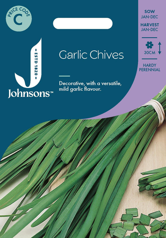 Johnsons - Herb - Garlic Chives - 250 Seeds