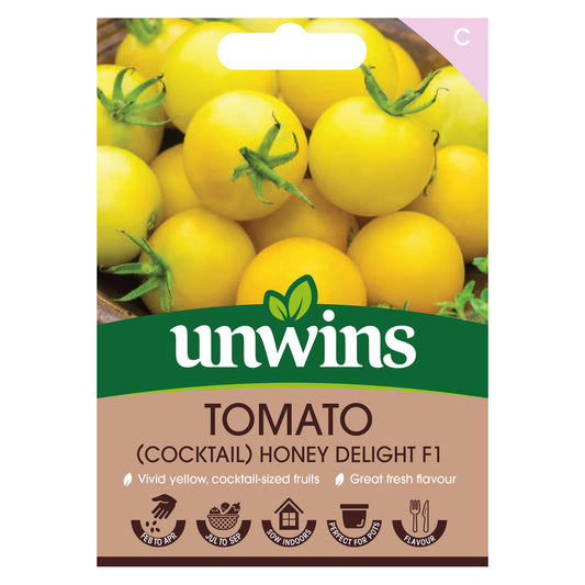 Unwins Vegetable Tomato Honey Delight F1 Hybrid - 8 Seeds