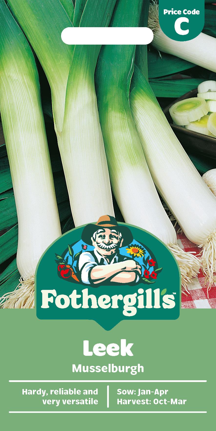 Fothergills Leek Musselburgh Seeds