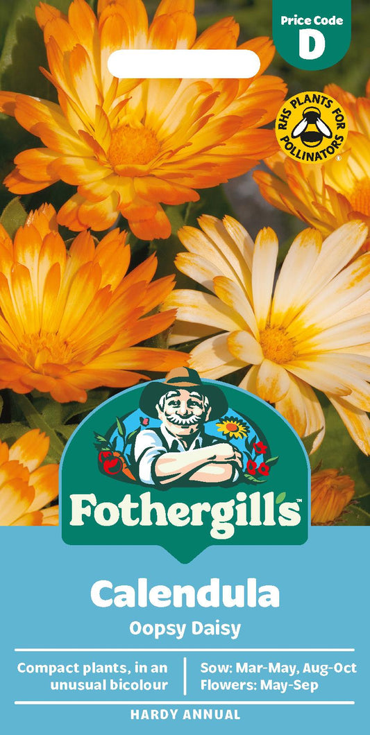 Fothergills Calendula Oopsy Daisy Seeds